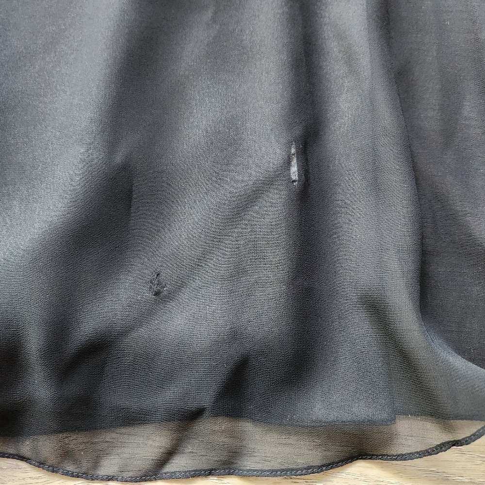 Belsoie Jasmine L1009 Black Dress Womens 12 Bridesmaid Strapless Gown - Picture 16 of 16